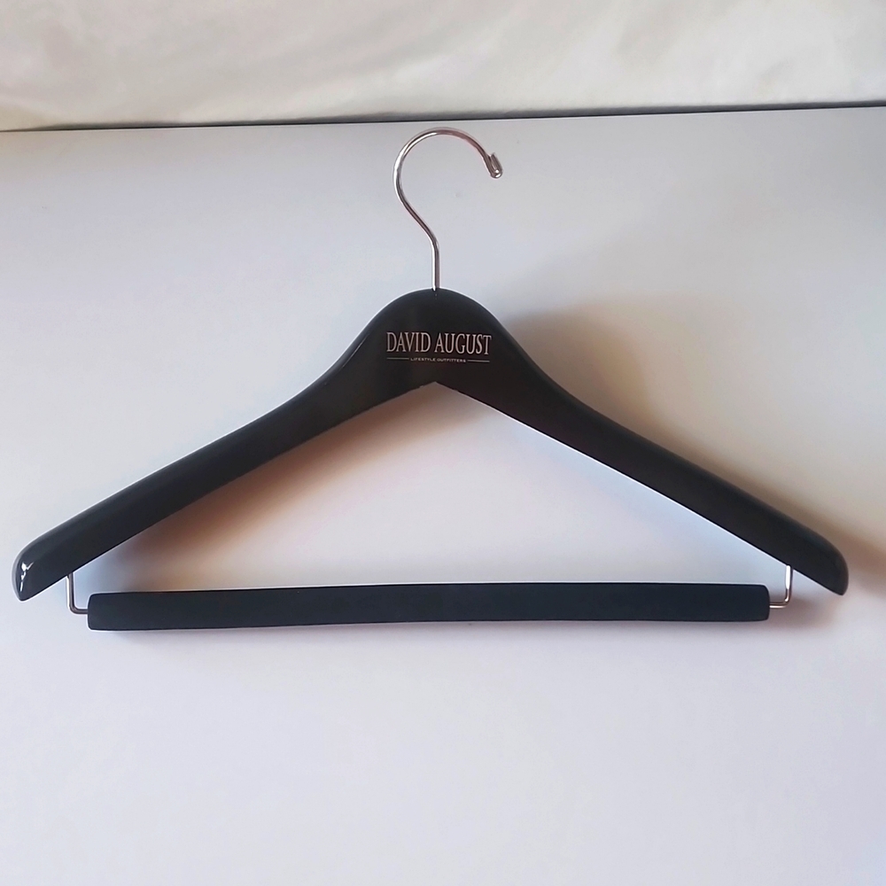 David August, Wooden Suit Hanger.